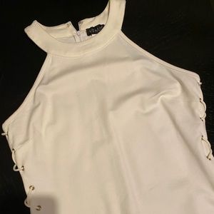 White midi dress ❤️